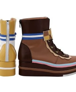 NewCosplay New Arrivals Pretty Derby Hishi Akebono Boots Halloween Costumes Accessory Custom Made Cosplay Shoes