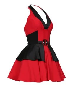NewCosplay New Arrivals Deadpool Cosplay Dress Cosplay Costume Dress Outfits Halloween Carnival Suit