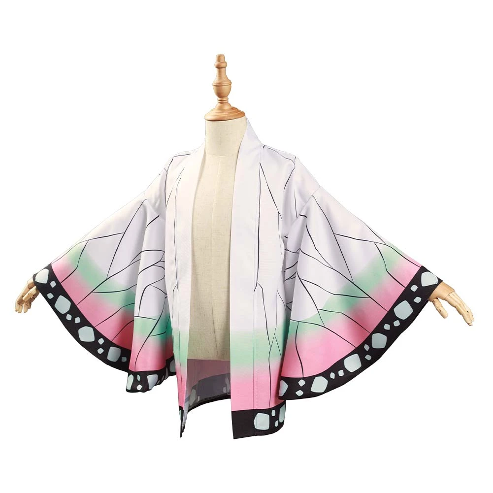 NewCosplay Demon Slayer: Kimetsu No Yaiba Kochou Shinobu Kids Children Kimono Coat Cosplay Costume New Arrivals 4 NewCosplay Demon Slayer: Kimetsu No Yaiba Kochou Shinobu Kids Children Kimono Coat Cosplay Costume New Arrivals