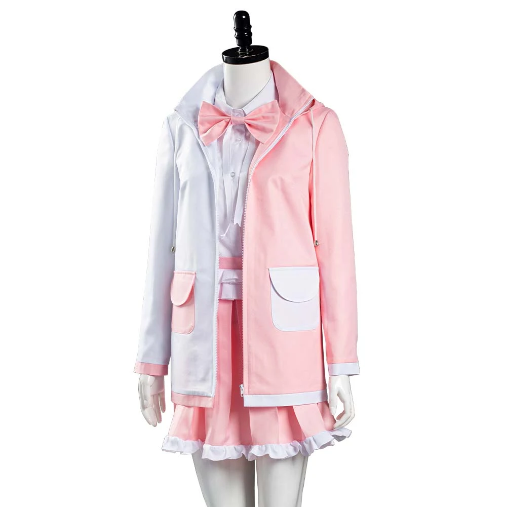 NewCosplay Danganronpa 2 Monomi Uniform Skirt Outfits Halloween Carnival Suit Cosplay Costume 11 NewCosplay Danganronpa 2 Monomi Uniform Skirt Outfits Halloween Carnival Suit Cosplay Costume