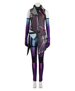 NewCosplay OW Overwatch Sombra Olivia·Colomar Halloween Carnival Suit Cosplay Costume