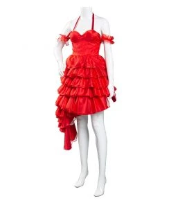 NewCosplay Suicide Squad(2021) Harley Quinn Red Dress Halloween Carnival Suit Cosplay Costume New Arrivals 19 NewCosplay Suicide Squad(2021) Harley Quinn Red Dress Halloween Carnival Suit Cosplay Costume New Arrivals