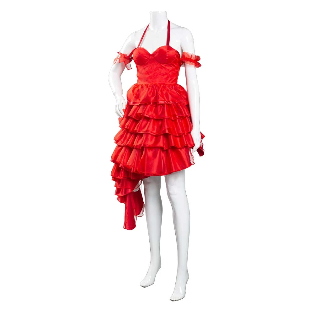 NewCosplay Suicide Squad(2021) Harley Quinn Red Dress Halloween Carnival Suit Cosplay Costume New Arrivals 5 NewCosplay Suicide Squad(2021) Harley Quinn Red Dress Halloween Carnival Suit Cosplay Costume New Arrivals