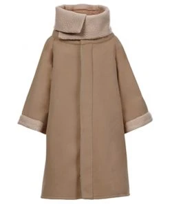 NewCosplay Star Wars Baby Yoda The Mandalorian Fleece Lined Coat Cosplay Costume For Kids