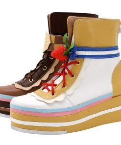 NewCosplay New Arrivals Pretty Derby Hishi Akebono Boots Halloween Costumes Accessory Custom Made Cosplay Shoes
