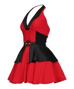 NewCosplay New Arrivals Deadpool Cosplay Dress Cosplay Costume Dress Outfits Halloween Carnival Suit