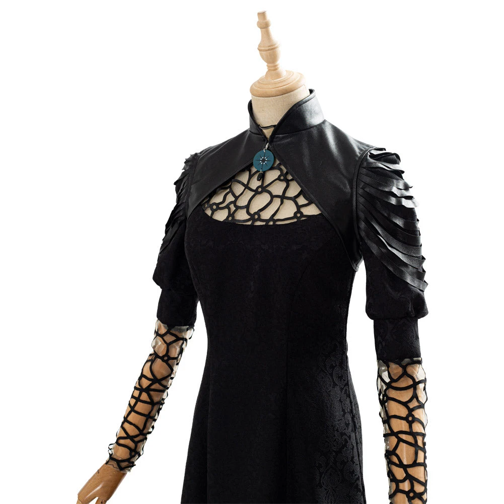NewCosplay New Arrivals The Witcher Yennefer Party Black Long Dress Cosplay Costume 11 NewCosplay New Arrivals The Witcher Yennefer Party Black Long Dress Cosplay Costume