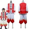 NewCosplay Cooking Master Boy/Chuuka Ichiban! Liu Maoxing Shirt Uniform Outfits Halloween Carnival Suit Cosplay Costume 2 NewCosplay Cooking Master Boy/Chuuka Ichiban! Liu Maoxing Shirt Uniform Outfits Halloween Carnival Suit Cosplay Costume