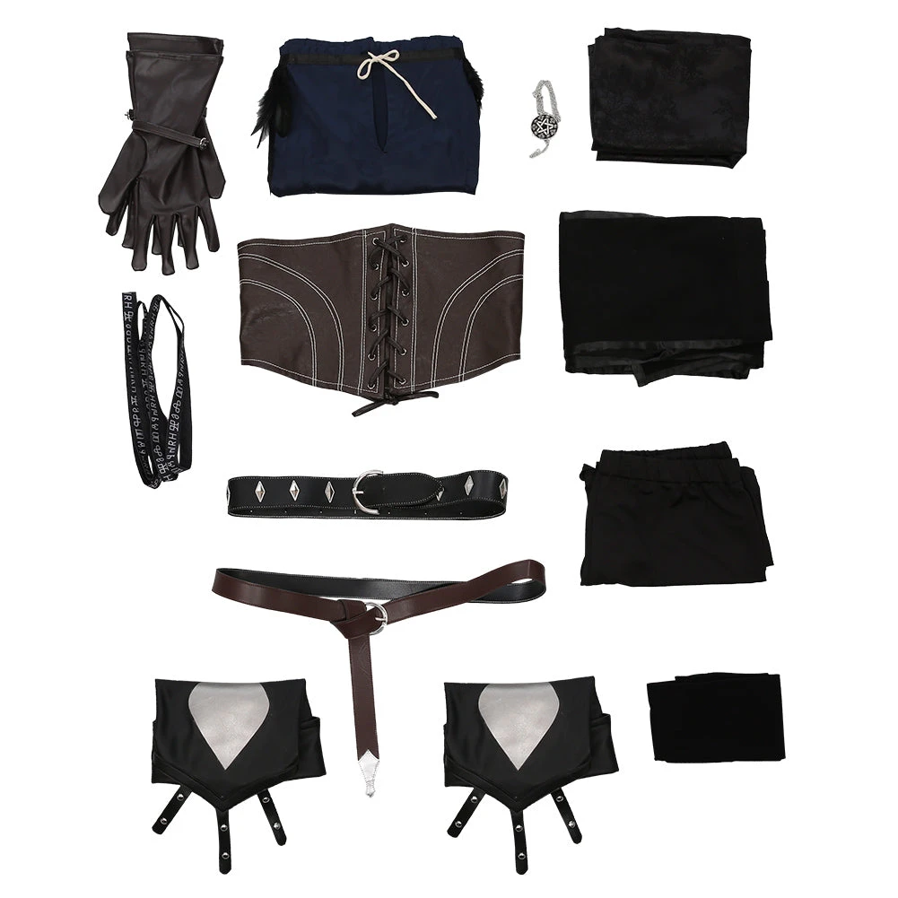 NewCosplay The Witcher 3: Wild Hunt Yennefer Top Skirt Outfits Halloween Carnival Suit Cosplay Costume 12 NewCosplay The Witcher 3: Wild Hunt Yennefer Top Skirt Outfits Halloween Carnival Suit Cosplay Costume