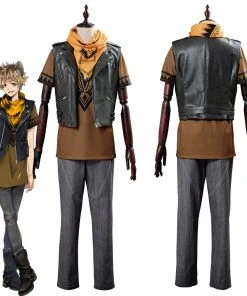 NewCosplay Game Twisted Wonderland Ruggie Bucchi Suit Cosplay Costume