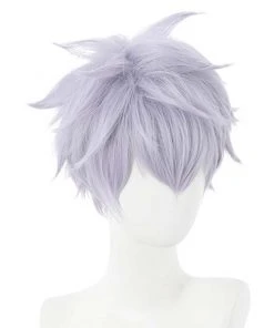 NewCosplay Anime Jujutsu Kaisen Satoru Gojou Heat Resistant Synthetic Hair Carnival Halloween Party Props Cosplay Wig New Arrivals