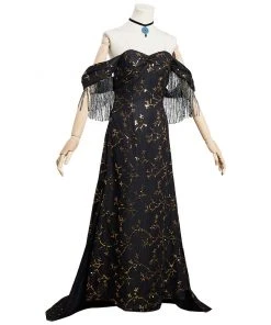 NewCosplay The Witcher - Yennefer Of Vengerberg Cosplay Costume Dress Outfits Halloween Carnival Suit