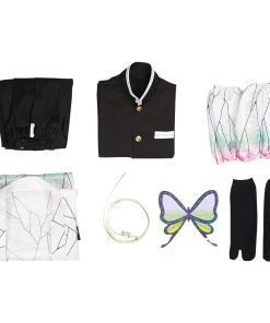 NewCosplay New Arrivals Demon Slayer: Kimetsu No Yaiba Kochou Shinobu Kids Cloak Coat Halloween Carnival Suit Cosplay Costume 20 NewCosplay New Arrivals Demon Slayer: Kimetsu No Yaiba Kochou Shinobu Kids Cloak Coat Halloween Carnival Suit Cosplay Costume