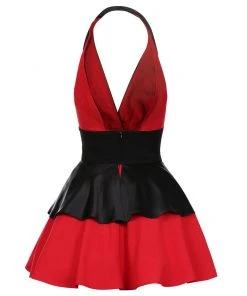 NewCosplay New Arrivals Deadpool Cosplay Dress Cosplay Costume Dress Outfits Halloween Carnival Suit