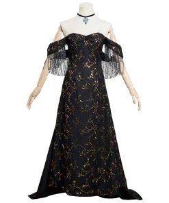 NewCosplay The Witcher - Yennefer Of Vengerberg Cosplay Costume Dress Outfits Halloween Carnival Suit