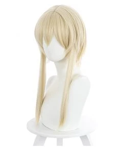 NewCosplay New Arrivals Game Genshin Impact Lumine Heat Resistant Synthetic Hair Carnival Halloween Party Props Cosplay Wig