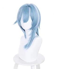 NewCosplay Game Genshin Impact Eula Heat Resistant Synthetic Hair Carnival Halloween Party Props Cosplay Wig New Arrivals