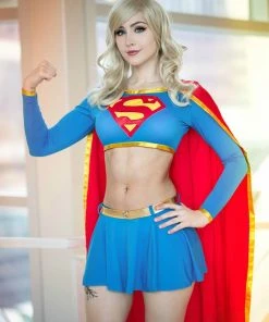 NewCosplay New Arrivals DC Comics Supergirl Cosplay Costume Separated Version 14 NewCosplay New Arrivals DC Comics Supergirl Cosplay Costume Separated Version