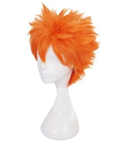 NewCosplay Haikyuu Hinata Shoyo Heat Resistant Synthetic Hair Carnival Halloween Party Props Cosplay Wig New Arrivals