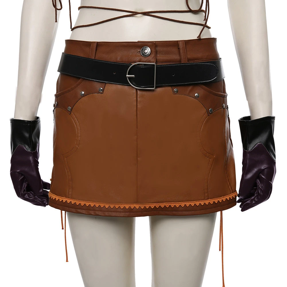 NewCosplay Final Fantasy VII Remake Tifa Lockhart The Cowboy Suit Halloween Carnival Costume Cosplay Costume New Arrivals 9 NewCosplay Final Fantasy VII Remake Tifa Lockhart The Cowboy Suit Halloween Carnival Costume Cosplay Costume New Arrivals