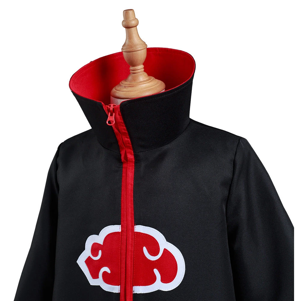 NewCosplay Naruto Akatsuki Kids Children Zip Up Coat Halloween Carnival Suit Cosplay Costume New Arrivals 9 NewCosplay Naruto Akatsuki Kids Children Zip Up Coat Halloween Carnival Suit Cosplay Costume New Arrivals
