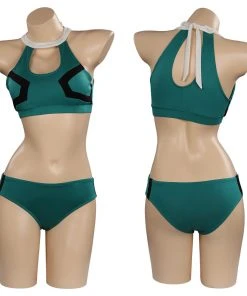 NewCosplay New Arrivals My Hero Academia Midoriya Izuku Swimwear Outfits Halloween Carnival Suit Cosplay Costume