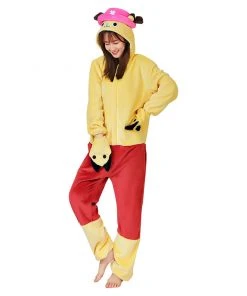 NewCosplay New Arrivals Anime One Piece ·Chopper Pajama Adult Unisex Onesies Polyester Sleepwear Pyjamas Halloween Carnival Costume Cosplay Costume 17 NewCosplay New Arrivals Anime One Piece ·Chopper Pajama Adult Unisex Onesies Polyester Sleepwear Pyjamas Halloween Carnival Costume Cosplay Costume