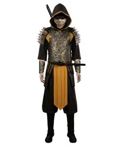 NewCosplay Mortal Kombat Hanzo Hasashi/Scorpion Outfits Halloween Carnival Suit Cosplay Costume New Arrivals