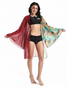 NewCosplay New Arrivals Anime Demon Slayer Giyuu Tomioka Bikini Beach Swimsuit Set Cosplay Costume