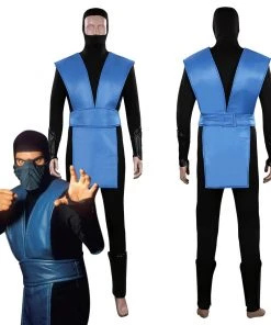 NewCosplay Mortal Kombat Sub-Zero Kuai Liang/Bi Han Outfits Halloween Carnival Suit Cosplay Costume New Arrivals