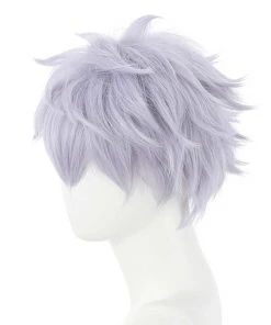 NewCosplay Anime Jujutsu Kaisen Satoru Gojou Heat Resistant Synthetic Hair Carnival Halloween Party Props Cosplay Wig New Arrivals