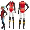 NewCosplay New Arrivals Birds Of Prey And The Fantabulous Emancipation Of One Harley Quinn Roller Derby Outfit Cosplay Costume 1 NewCosplay New Arrivals Birds Of Prey And The Fantabulous Emancipation Of One Harley Quinn Roller Derby Outfit Cosplay Costume