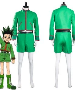 NewCosplay Hunter X Hunter GON·FREECSS Top Shorts Outfits Halloween Carnival Suit Cosplay Costume