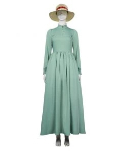 NewCosplay Movie Howl‘s Moving Castle-Sophie Hatter Women Outfits Halloween Cosplay Costume