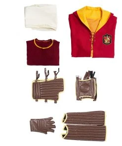 NewCosplay Harry Potter Gryffindor Quidditch Uniform Halloween Carnival Outfit Cosplay Costume New Arrivals
