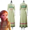 NewCosplay Frozen 2 Anna Nightgown Gown Green Arendelle Bedroom Dress Cosplay Costume New Arrivals 2 NewCosplay Frozen 2 Anna Nightgown Gown Green Arendelle Bedroom Dress Cosplay Costume New Arrivals