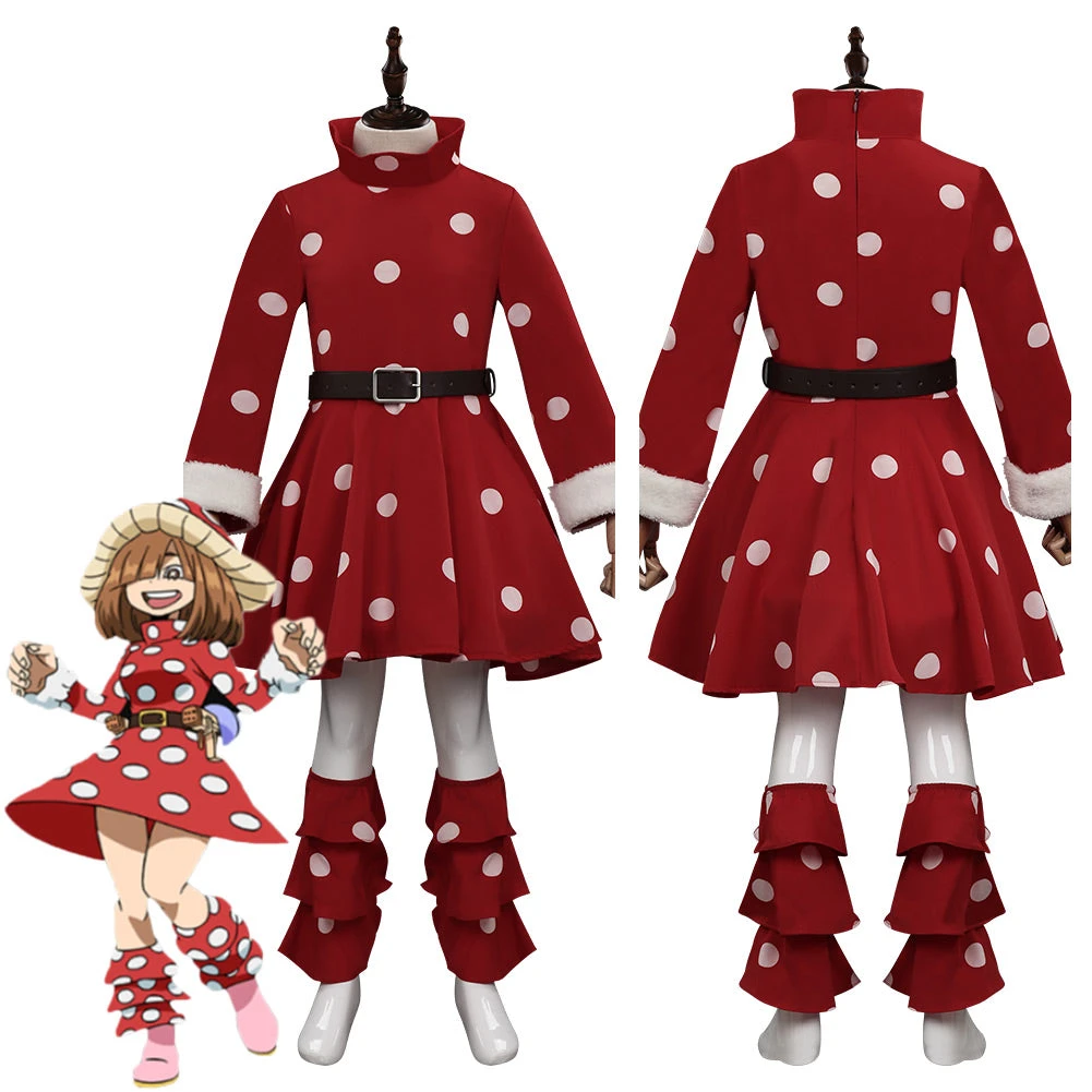 NewCosplay My Hero Academia S5 Kids Children Kinoko Komori Outfits Cosplay Costume 3 NewCosplay My Hero Academia S5 Kids Children Kinoko Komori Outfits Cosplay Costume