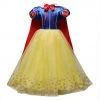 NewCosplay Baby Girl Toddler Snow White Dress Halloween Cosplay Costume 1 NewCosplay Baby Girl Toddler Snow White Dress Halloween Cosplay Costume