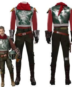 NewCosplay The Mandalorian S2 Cobb Vanth Outfits Halloween Carnival Suit Cosplay Costume