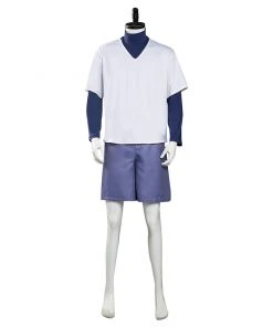 NewCosplay Hunter X Hunter Killua Zoldyck Top Shorts Outfits Halloween Carnival Suit Cosplay Costume