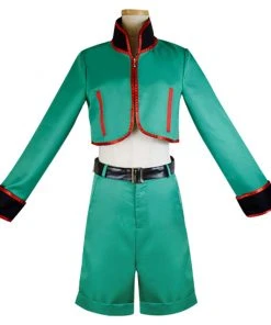 NewCosplay Hunter X Hunter Gon Freecss Men Top Short Outfit Halloween Carnival Costume Cosplay Costume New Arrivals