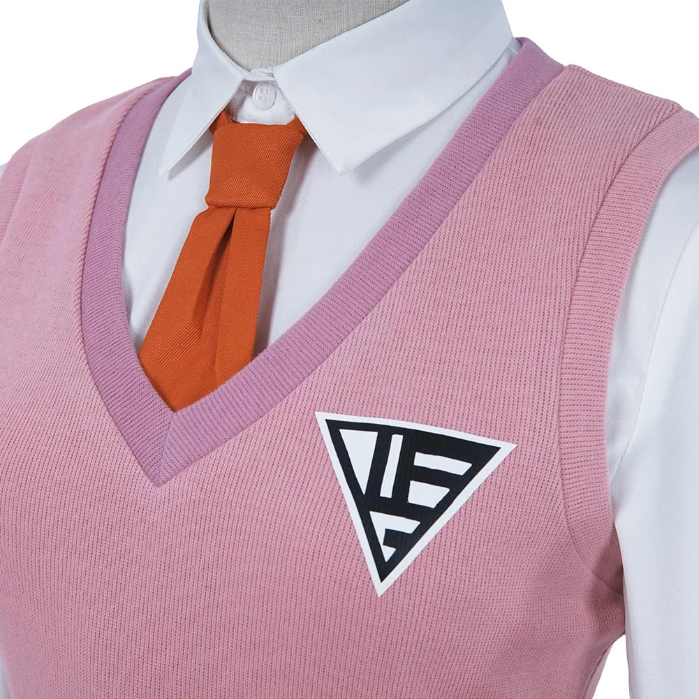 NewCosplay Danganronpa V3: Killing Harmony-Akamatsu Kaede Uniform Skirt Outfits Halloween Carnival Suit Cosplay Costume 9 NewCosplay Danganronpa V3: Killing Harmony-Akamatsu Kaede Uniform Skirt Outfits Halloween Carnival Suit Cosplay Costume