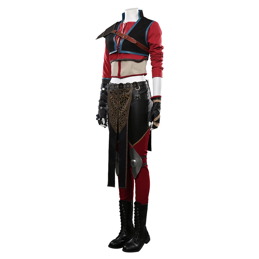 NewCosplay The Witcher 3 Ciri Outfits Halloween Carnival Costume Cosplay Costume 5 NewCosplay The Witcher 3 Ciri Outfits Halloween Carnival Costume Cosplay Costume