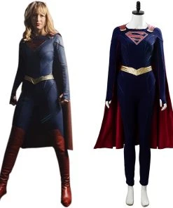 NewCosplay Supergirl Season 5 Kara Danvers Jumpsuit Halloween Carnival Suit Cosplay Costume New Arrivals