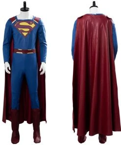 NewCosplay Supergirl Season 2 Superman Cosplay Costume