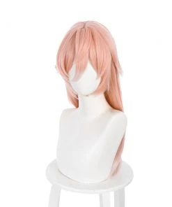 NewCosplay Game Genshin Impact Yanfei Heat Resistant Synthetic Hair Carnival Halloween Party Props Cosplay Wig