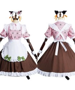 NewCosplay New Arrivals Demon Slayer: Kimetsu No Yaiba Kamado Nezuko Original Design Halloween Christmas Cosplay Costume