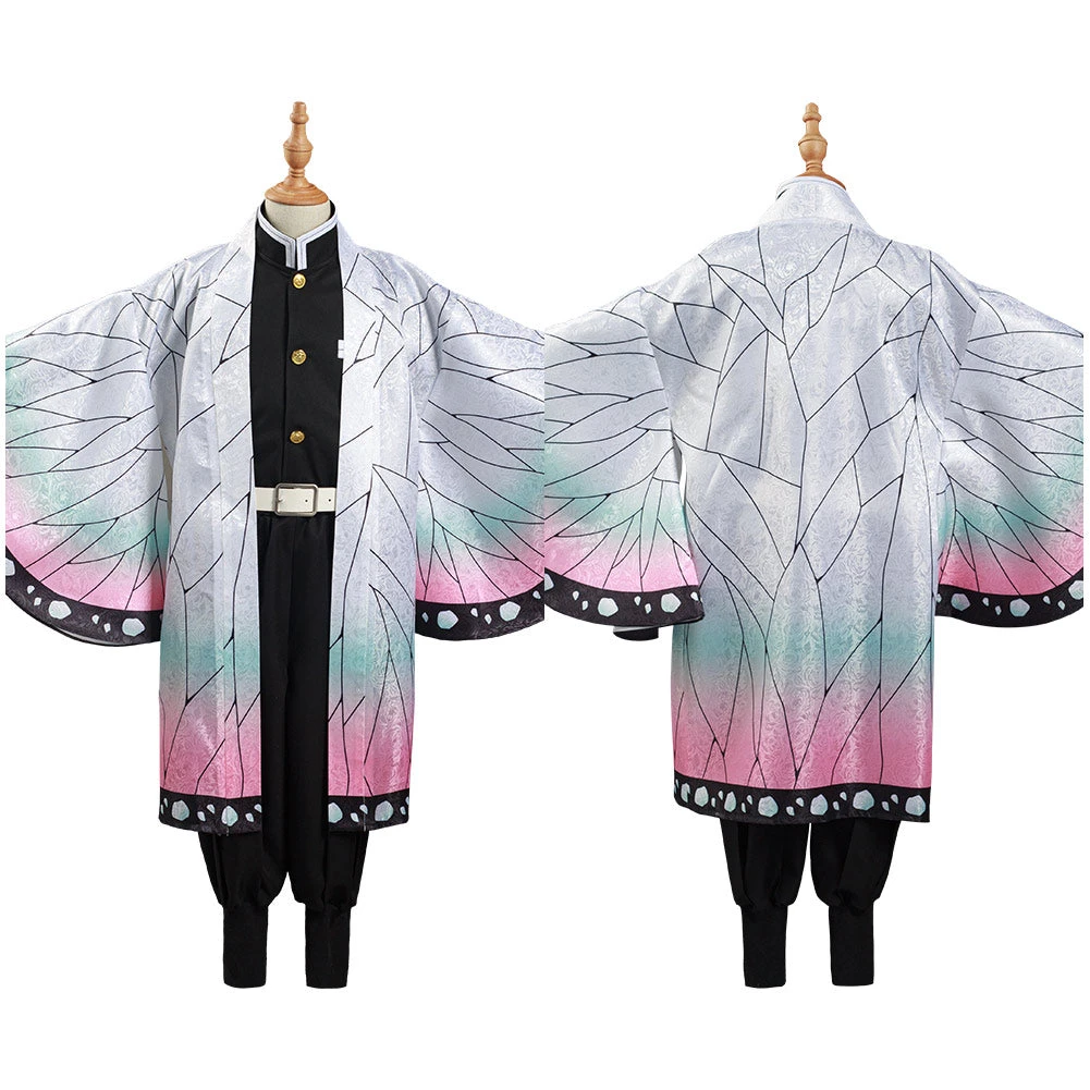 NewCosplay New Arrivals Demon Slayer: Kimetsu No Yaiba Kochou Shinobu Kids Cloak Coat Halloween Carnival Suit Cosplay Costume 12 NewCosplay New Arrivals Demon Slayer: Kimetsu No Yaiba Kochou Shinobu Kids Cloak Coat Halloween Carnival Suit Cosplay Costume