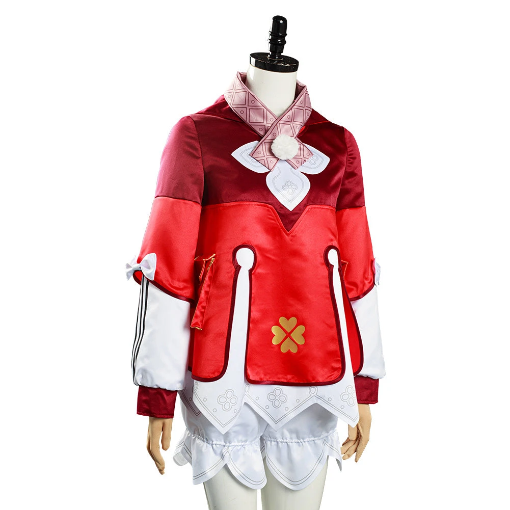 NewCosplay Game Genshin Impact Klee Coat Hat Outfits Halloween Carnival Suit Cosplay Costume New Arrivals 7 NewCosplay Game Genshin Impact Klee Coat Hat Outfits Halloween Carnival Suit Cosplay Costume New Arrivals