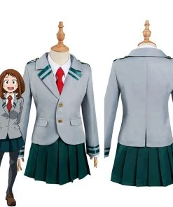 NewCosplay Boku No Hero Academia Ochaco Uraraka Asui Tsuyu Kids Girls Cosplay Costume